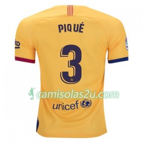 Camisolas de Futebol FC Barcelona Gerard Pique 3 Equipamento Alternativa 2019/20 Manga Curta